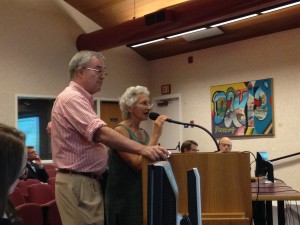 Matt Williams and Donna Lemongello explain their rate structure to council more last time