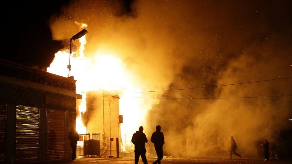 Ferguson burning last fall