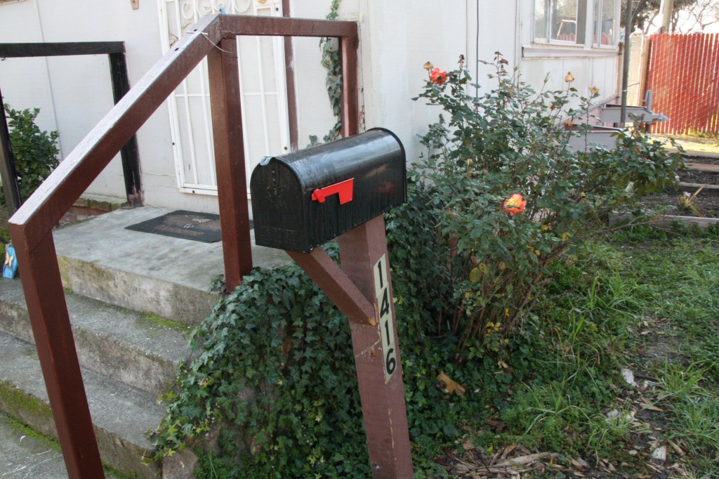 Mailbox outside of 1416 Morris Way