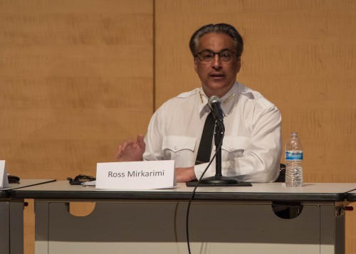 Sheriff Ross Mirkarimi speaking in May at the San Francisco Justice Summit