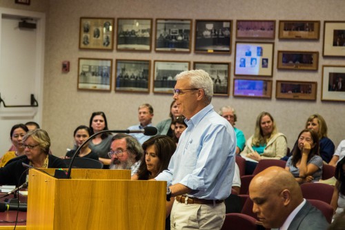 Former School Board Candidate and parent, Bob Poppenga asked critical questions at last week's school board meeting