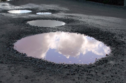 Pothole-Sky