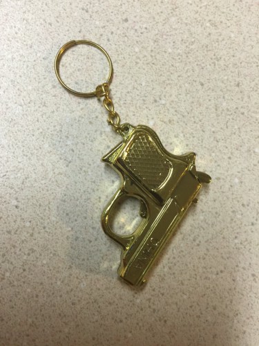 Gun-keychain