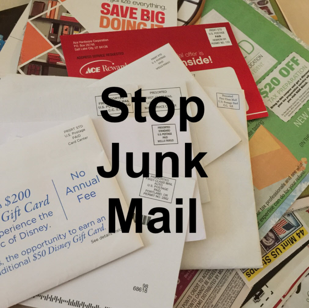 Three Ways to Stop Receiving Junk Mail Davis Vanguard