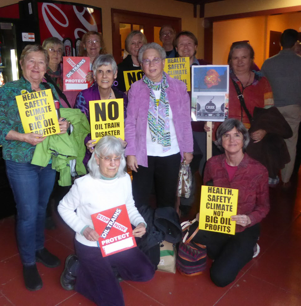 Protesters of Oil Trains in Benicia / Courtesy Photo