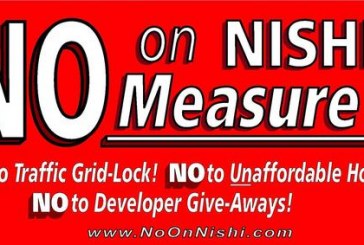 “No on Nishi  – Measure A” invites all to come to our Election Night Party