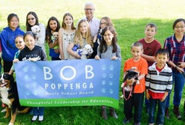 Poppenga For School Board at Saturday’s Farmers’ Market & Save The Date, August 27