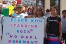 Davis Stands with Standing Rock
