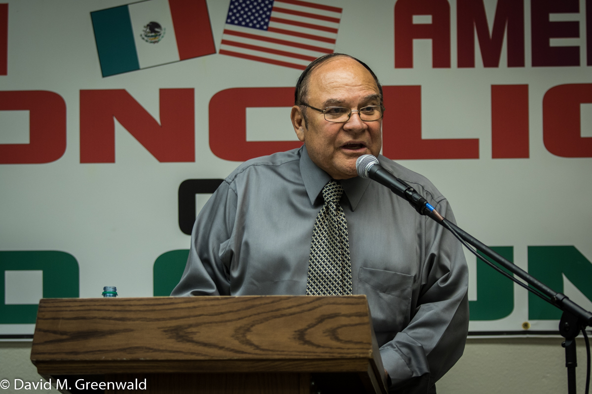 Rick Gonzales, Jr. the President of the Concilio which his father co-founded