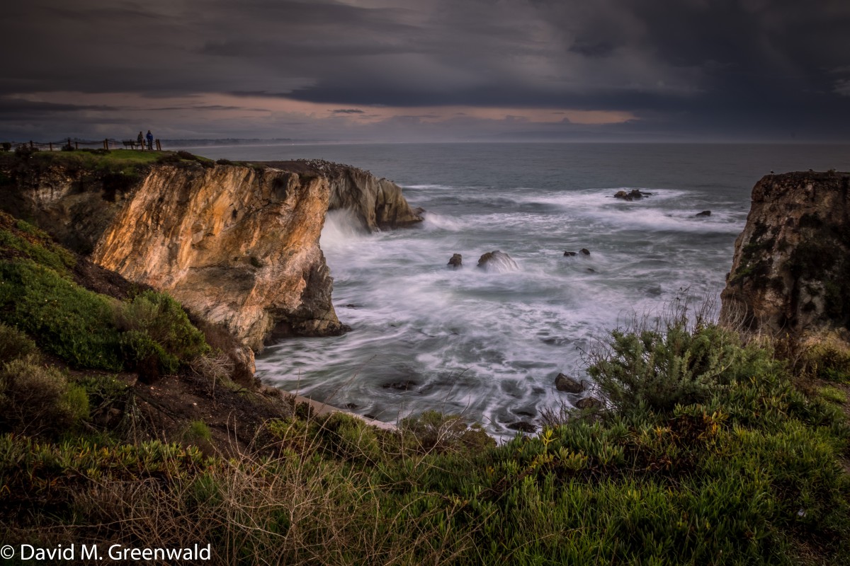 Shot from the cliffs at Pismo Beach following a storm - getting away helped gain perspective