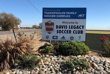Davis Legacy Soccer Club Names 56-Acre Sports Complex for Tsakopoulos Family