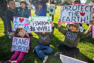 Local Students Walk Out and March for Climate Change