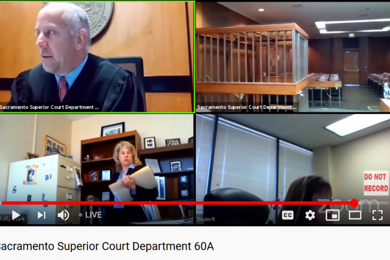 COVID-19 Threat Forces Sacramento Courts to Open Via Teleconference Only –  Only Minor Hiccups Reported | Davis Vanguard