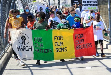Hundreds Participate in Father’s Day March to Protest Racial Injustice