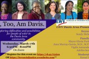 LWV: I, Too, Am Davis.  Exploring Difficulties and Possibilities for People of Color in Davis