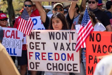 California Measure Punishes Anti-Vaccine Protestors If They Interfere with COVID-19 Vaccine Delivery