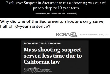 My View: The Media Already Blames Early Release for the Sacramento Shooting