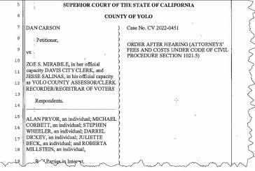 Councilmember Carson Ordered to Pay $42 Thousand for Court Fees in Measure H Decision