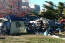Final Evictions Begin at Oakland Wood Street Homeless Encampment