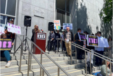 Public Defenders Gather One Last Time to Protest Court Backlogs in San Francisco