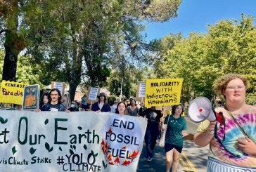 Davis Joins Global Climate Strike to End Fossil Fuels