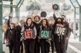 Guest Commentary: Davis Silent Marchers Interrupt Farmers Market to Call for an End to Starvation in Gaza